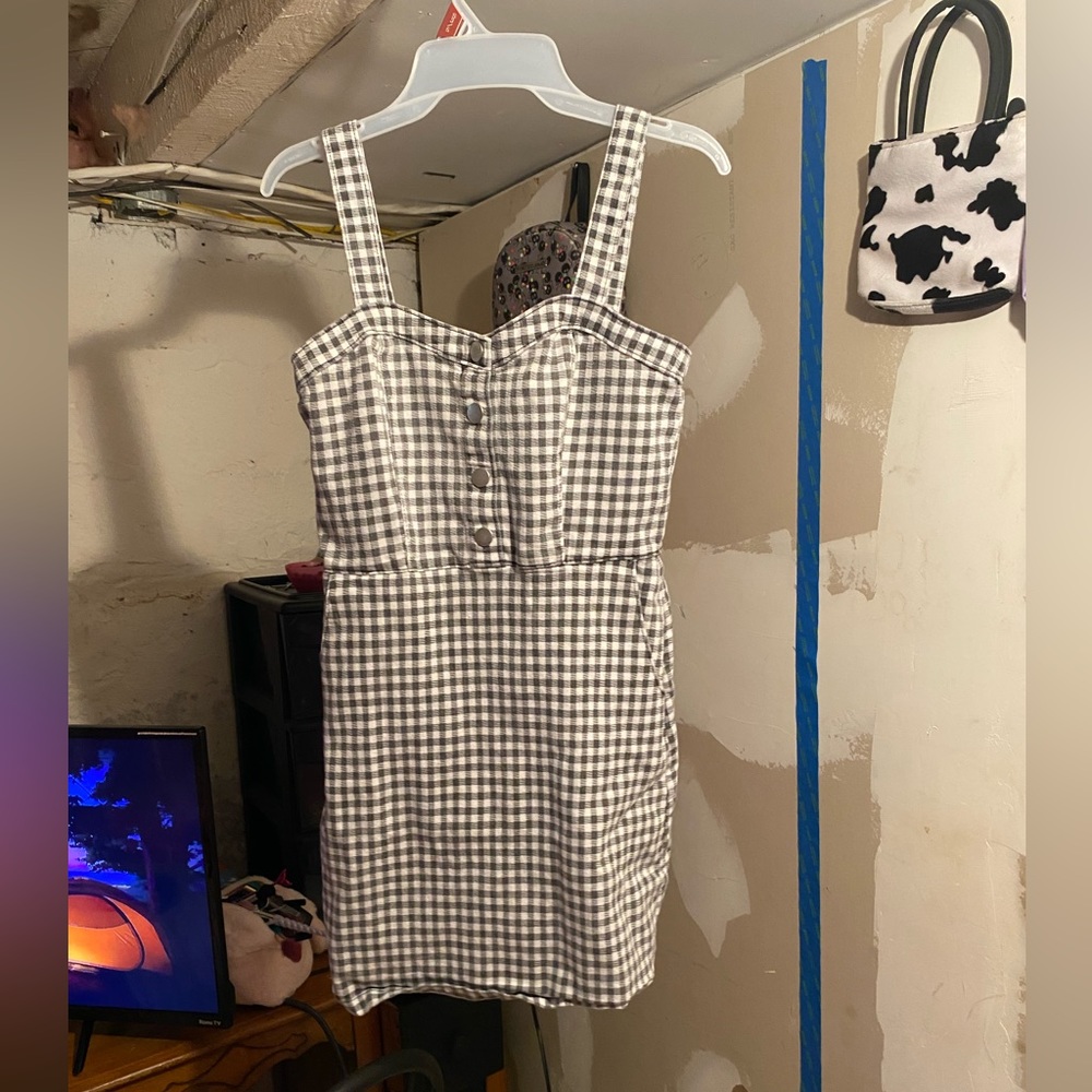 Cute flannel dress